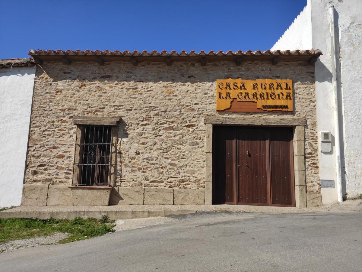 Casa Rural La Carriona Segura de León Kültér fotó